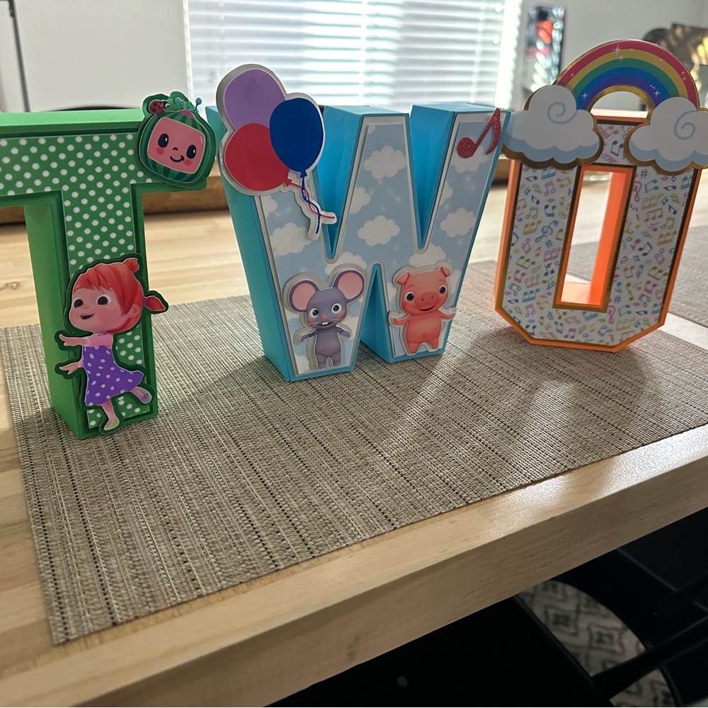 Cocomelon bday decor